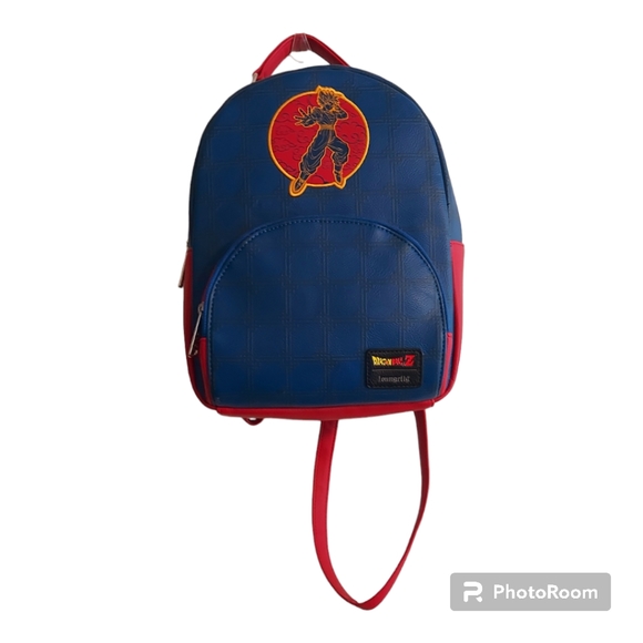 dragon ball z mini backpack LOUNGEFLY Goku and printed details Dragon Ball Z Goku Cell